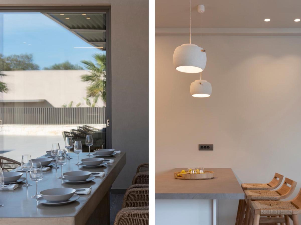 Athina Luxury Villa, With Pool & Walk To The Beach, By Thinkvilla Chania  Exterior foto