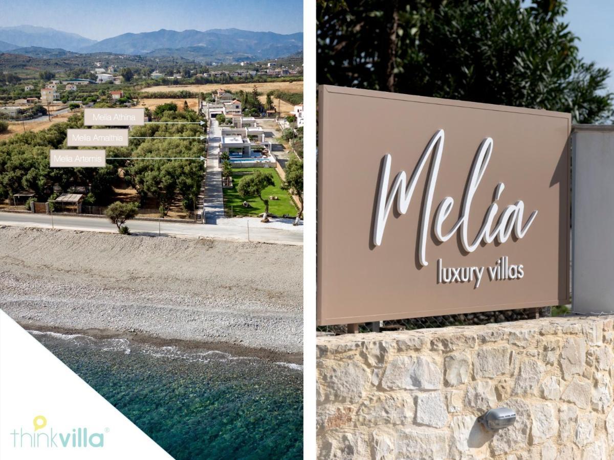 Athina Luxury Villa, With Pool & Walk To The Beach, By Thinkvilla Chania  Exterior foto